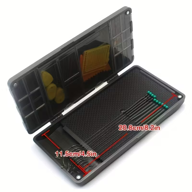 Multi-Compartment Fishing Tackle Box