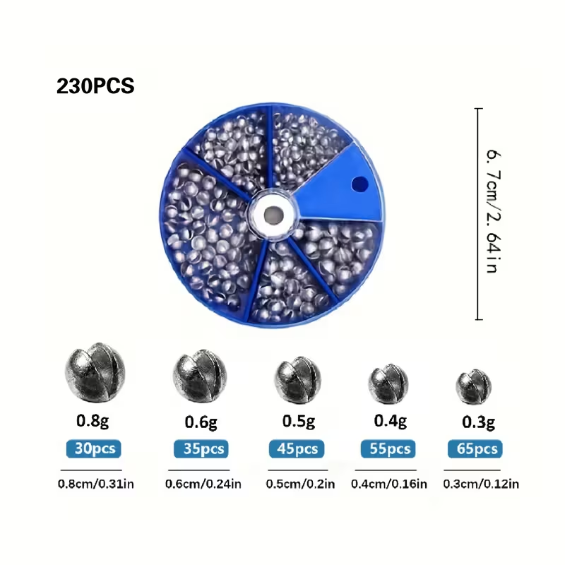 Split Shot Sinker Weights: Elevate Your Fishing Game
